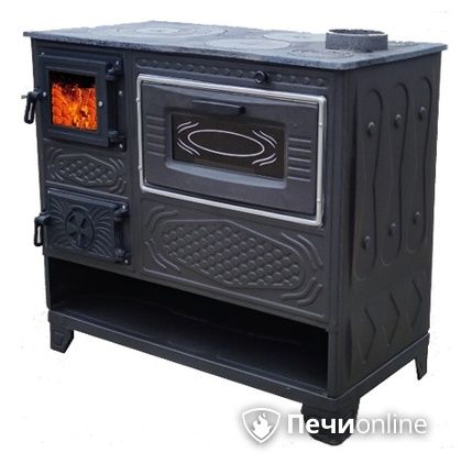 Отопительно-варочная печь МастерПечь ПВ-05С с духовым шкафом, 8.5 кВт в Красноуфимске